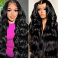 14A Grade Brazilian Human Hair: 13x4 Frontal: Straight and Body Wave